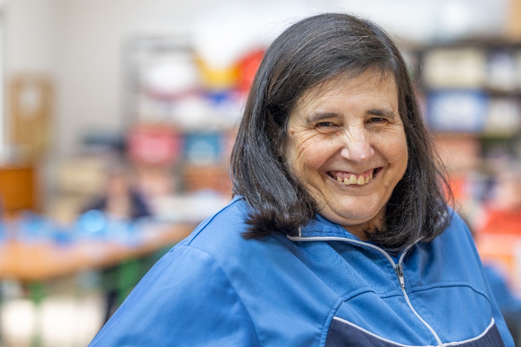 Foto grupal de las 48 usuarias